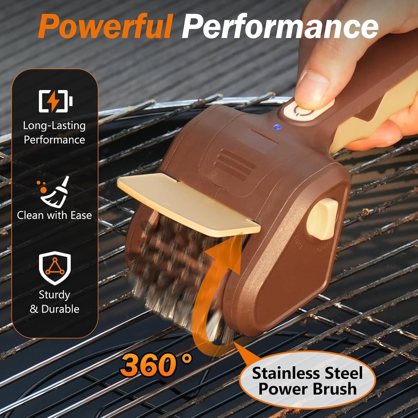 Electric BBQ Brush