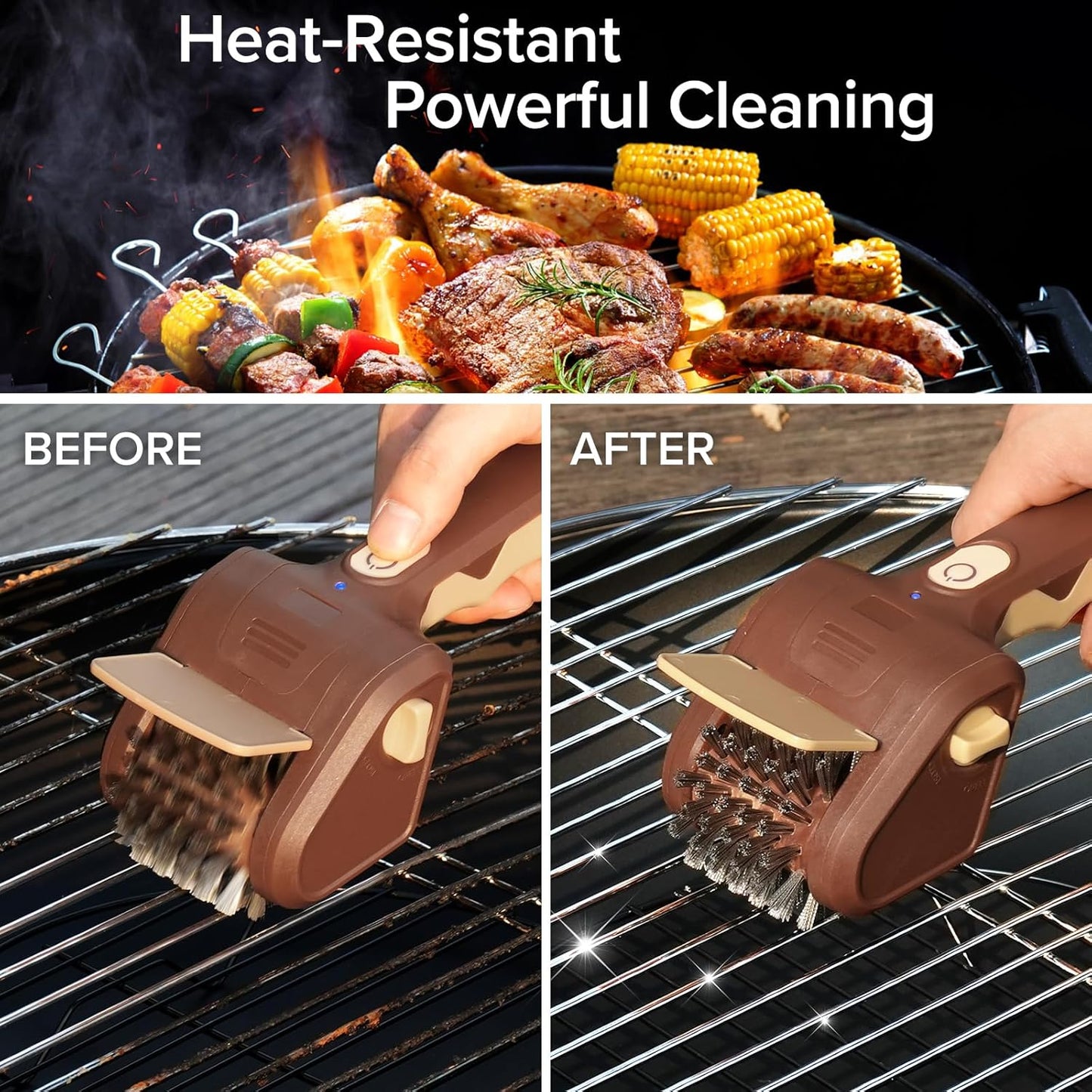 Electric BBQ Brush