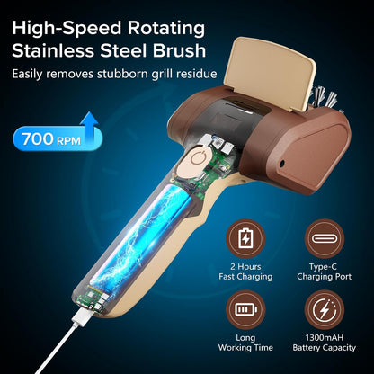 Electric BBQ Brush