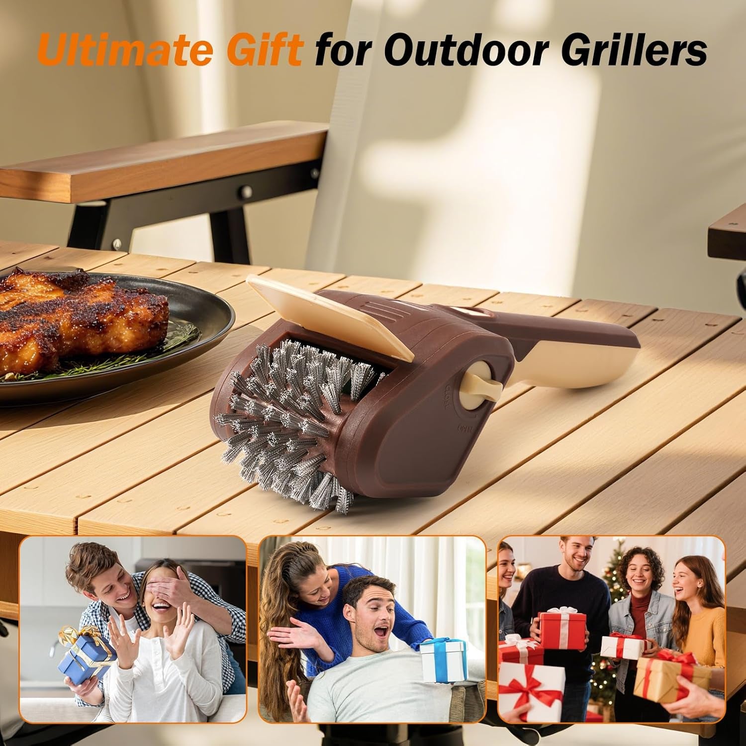 Electric BBQ Brush