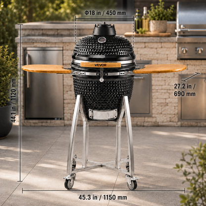 Kamado Charcoal Grill