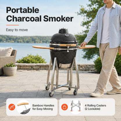 Kamado Charcoal Grill
