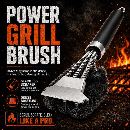 Simple BBQ Grill Brush