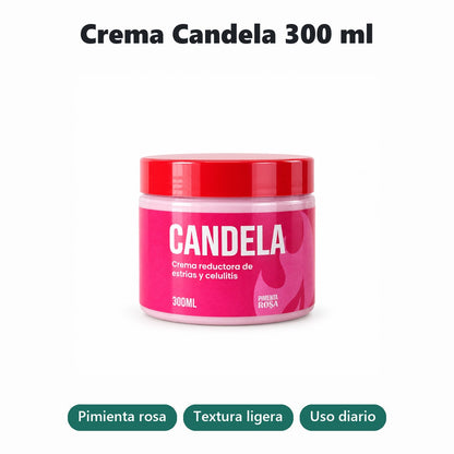 Crema Candela con pimienta rosa 300 ml