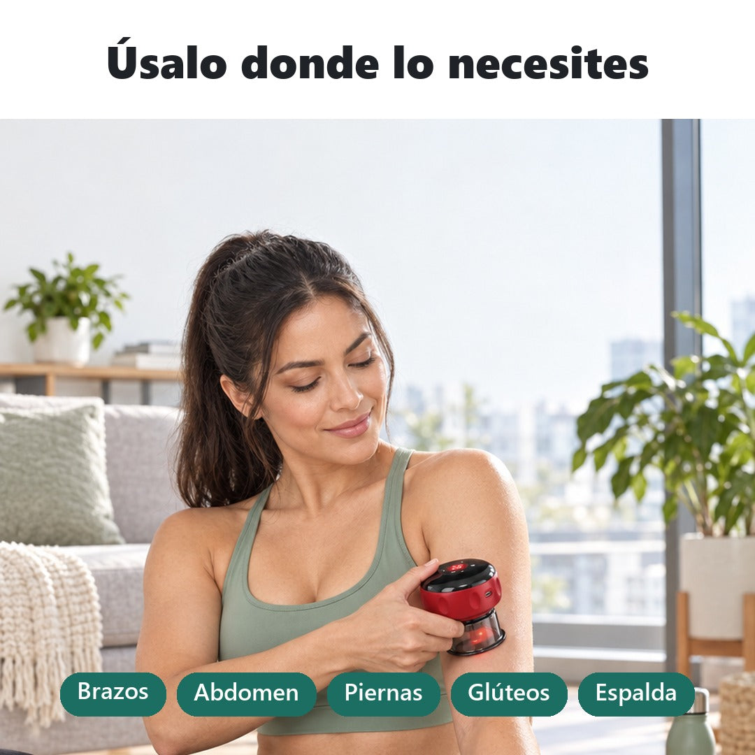 Zonas de uso: brazos, abdomen, piernas, glúteos y espalda