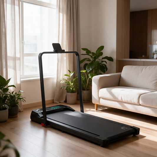 Walking pad en la sala